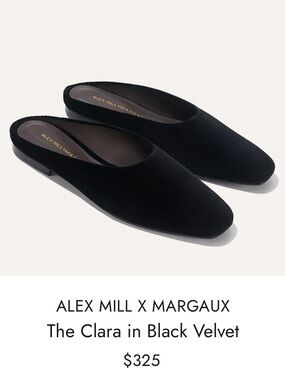 Alex Mill X Margaux Collab The Clara Mule size 40.5 Mules